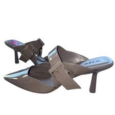 NEW DKNY Women's Nardin Heeled Sandal Mule Pump Slip On