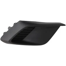 Fog Light Cover For 2014-2016 Mazda 3 Sport Textured Black Front Passenger Side