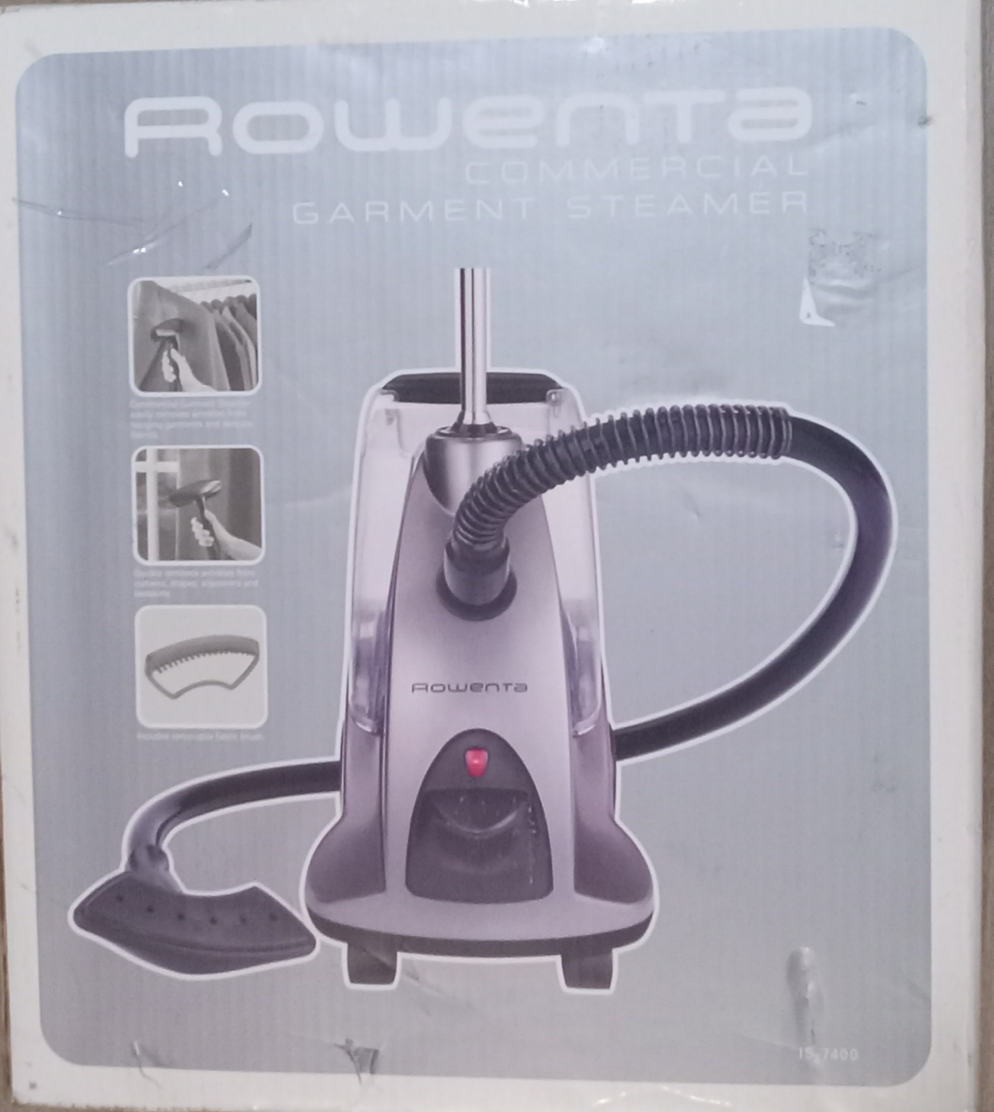 Rowenta Commercial Standing Clothing Garment Steamer IS7400 (OPEN BOX)