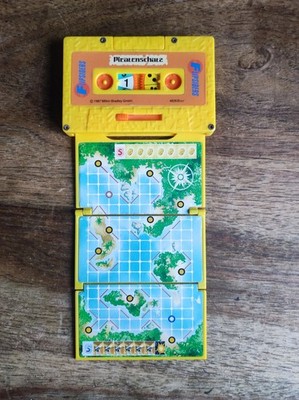 Vintage 1987 Milton Bradley Flipsiders Game Piratenschatz 