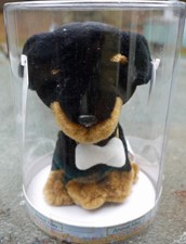 Animal Alley Toys-R-Us Rottweiler 6" Dog Bobble Head Plush Collectible NEW RARE