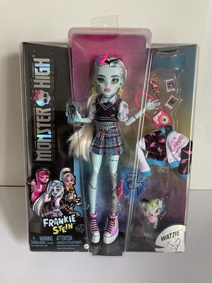 Mattel Monster High Frankie Stein Puppe & Watzie Mattel Neu OVP