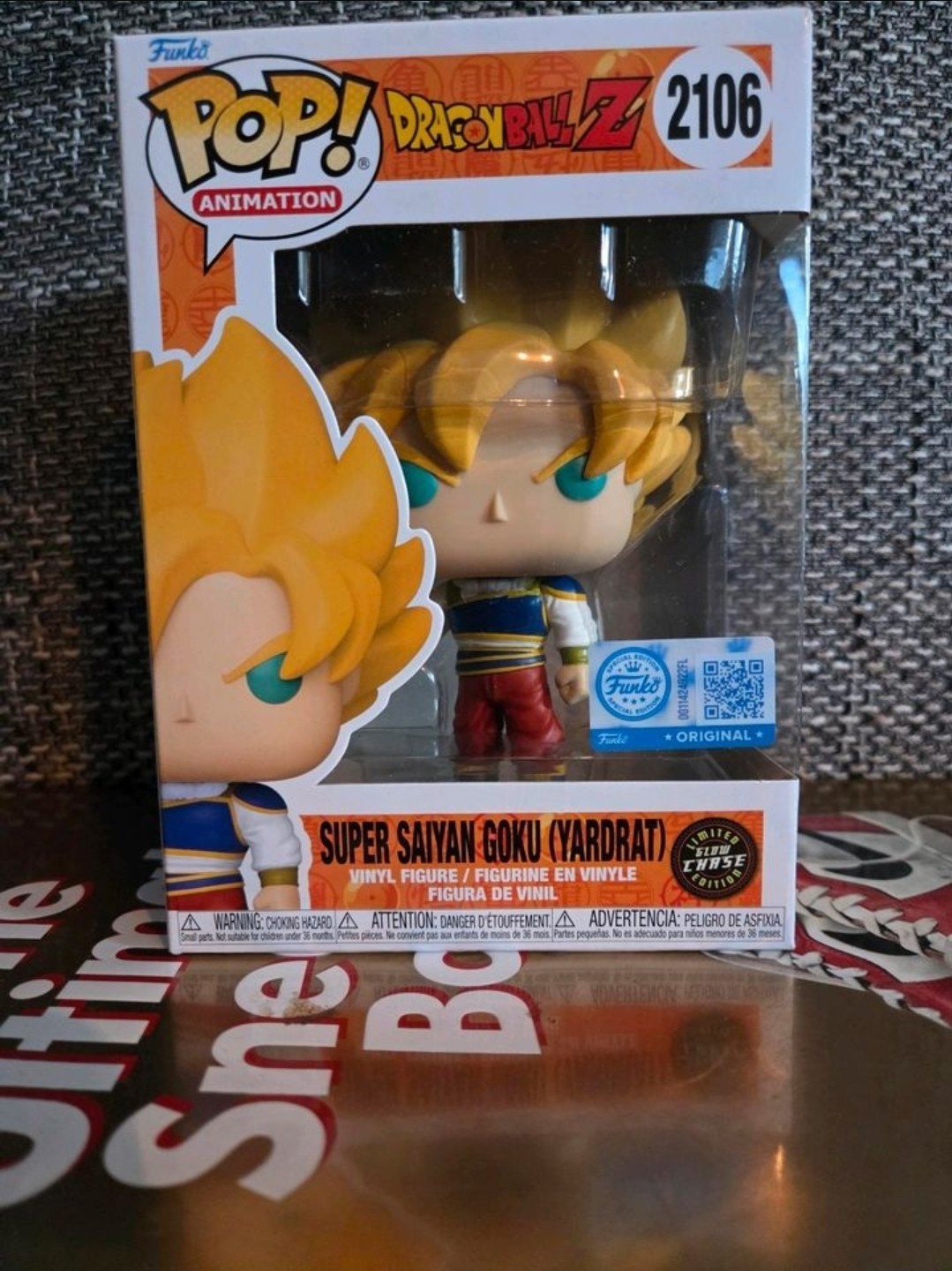 Funko Pop Dragon Ball Z Super Saiyan Goku Yardrat Chase #2106 NUEVO y EMBALAJE ORIGINAL