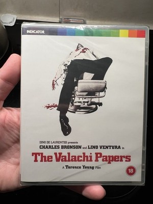 Valachi Papers Blu-ray (1972) Region B- Bronson-Indicator Limited Edition-NEW 
