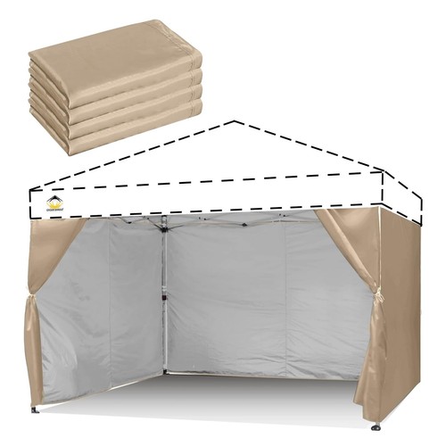 10x10 Canopy Sidewalls (4pck) - Canopy Walls 10x10, Sidewalls for Canopy - Ca...