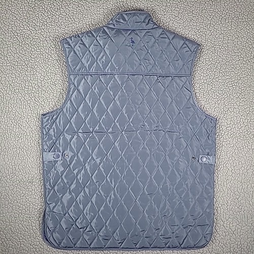 Tailorbyrd Vest Men's Large Navy Blue Full Zip Insulated Quilted New With Tags - Picture 9 of 15