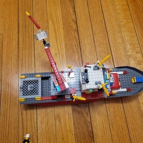 Lego City Fire Ship 7207, Pre-owned, Missing Pieces,  See Pictures 
