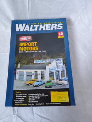 Walthers HO Bausatz Cornerstone ''Import Motors'' 933-4023