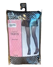 Amscan Black Fishnet Tights School Halloween Costume Dress Up Size M/L