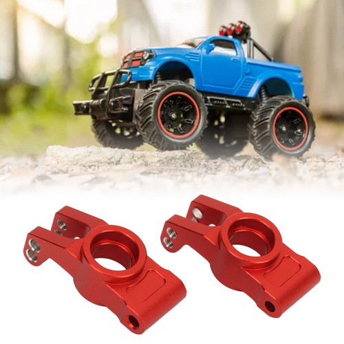 (Red)2Pcs RC Rear Axle Carrier Aluminum Alloy Stable RC Car Axle Hub Carrie DM - Picture 8 of 12