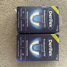 2 Pack DenTek Professional-Fit Maximum Protection Dental Guard Prevents Grinding