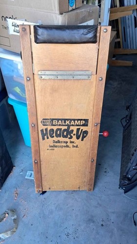 Vintage NAPA Balkamp Heads-up Creeper Roller MECHANIC Auto Repair RARE