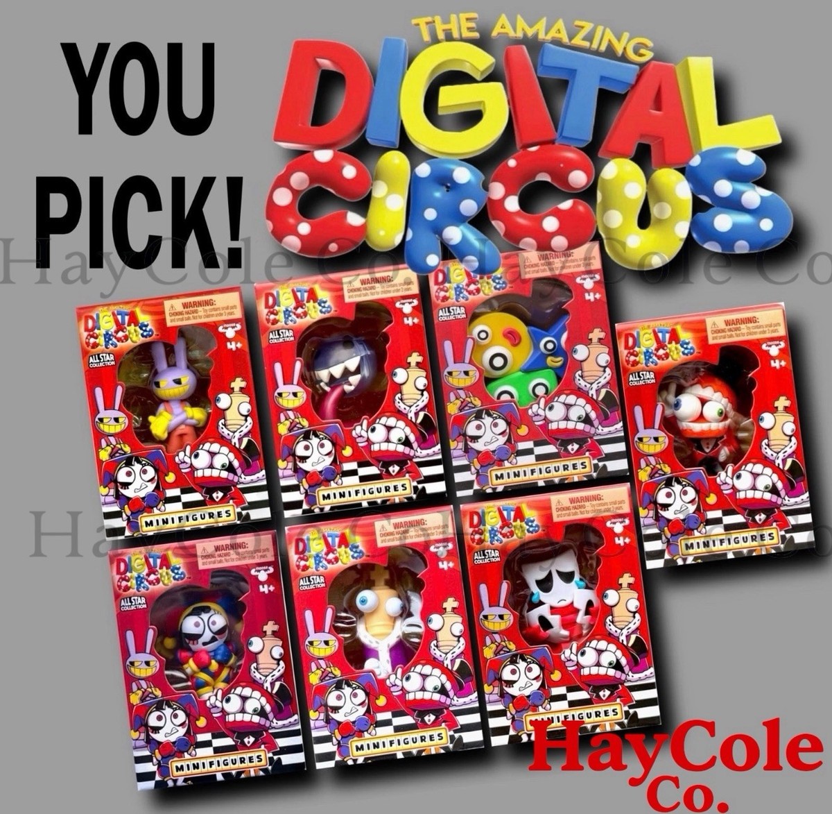 Amazing Digital Circus H O T YOU PICK!✨ TADC All-Star Minifigures