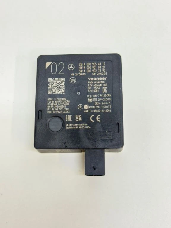 Mercedes-Benz EQE x294 2023 Distronic radar sensor A0009054419 EST2044 - Image 2 of 4