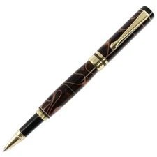 Classic Roller Ball Pen Kit, Gold Finsh, Single Kit, Legacy Woodturning