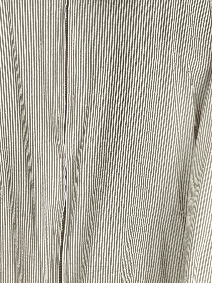 Chaqueta de Colección Irvine Park Para Hombres 3XL Forrada Seersucker Cremallera Completa Foto 3 de 4