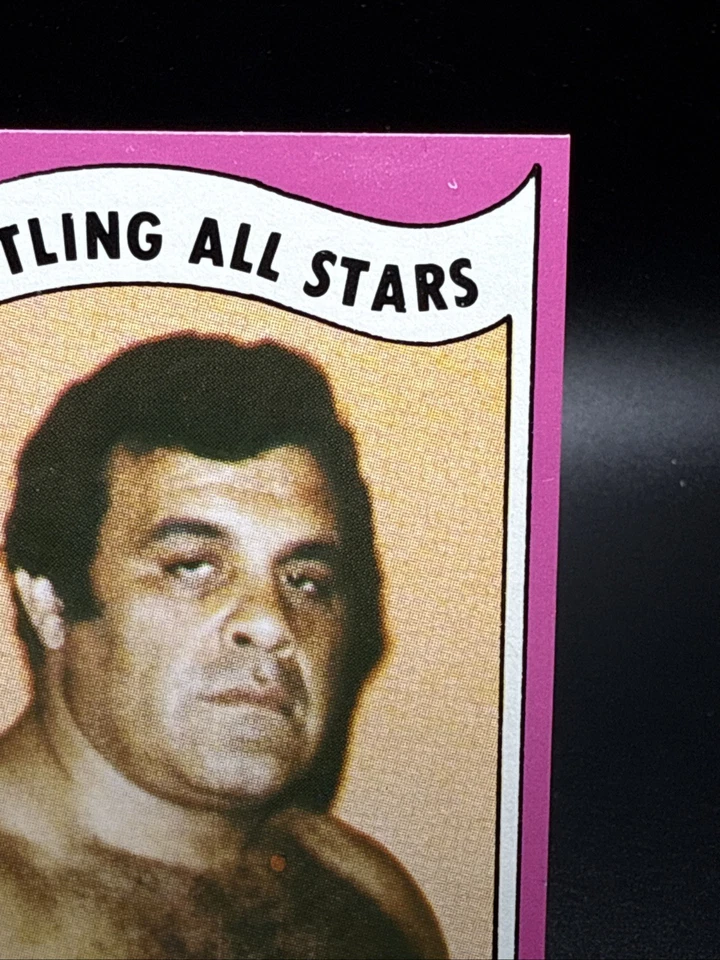 1982 Wrestling All-Stars Series A Angelo Mosca #19 Rookie RC - Image 3 of 4
