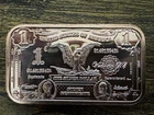 1 oz copper bar United States of America Silver Certificate  Banknote Print