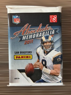 Panini 2011 Factory Sealed Absolute Memorabilia Retail Pack-RC/HOFs/Inserts