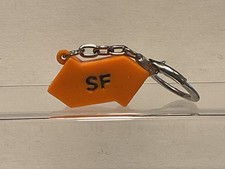 Werbefigur Promo Figur Bully 1975 Anhänger SF Baustein Vintage selten