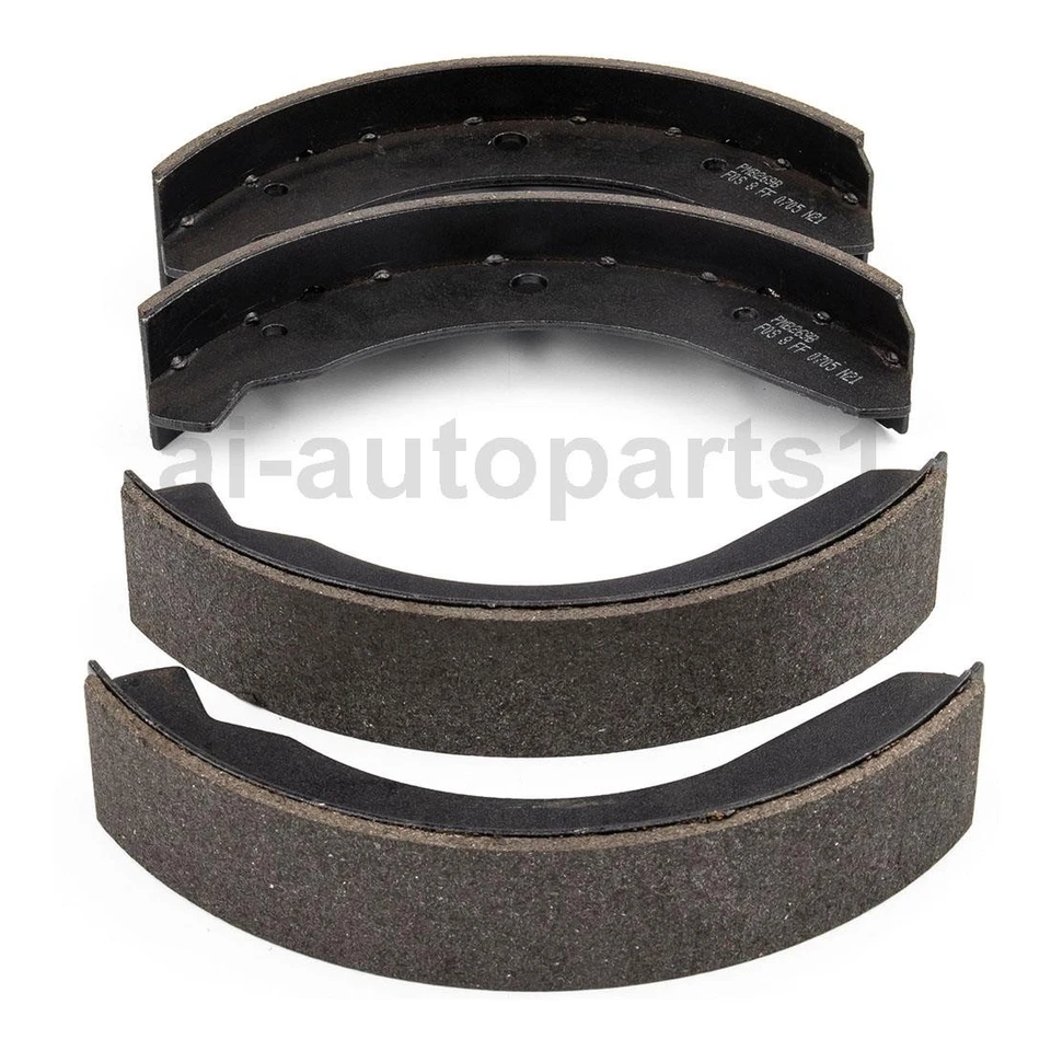Par de zapatas de freno de tambor delanteras y traseras Volkswagen Beetle 1967 1968 1969-1977 Foto 2 de 4
