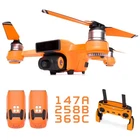 WRAPGRADE Drone Skin Seal"Neon Orange 'Fluorescent Satin' "