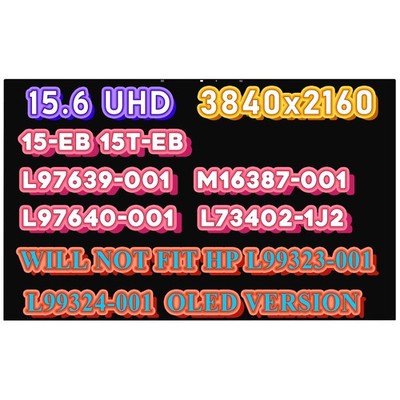HP SPECTRE X360 15-EB 15T-EB100 15.6'' UHD LCD touch Screen Assembly NE156QUM-N56
