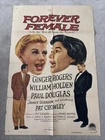 Forever Female 1953 Original US One Sheet Poster 27x41 Ginger Rogers Holden