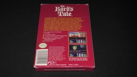 The Bard's Tale Nintendo NES Game Complete in Box CIB