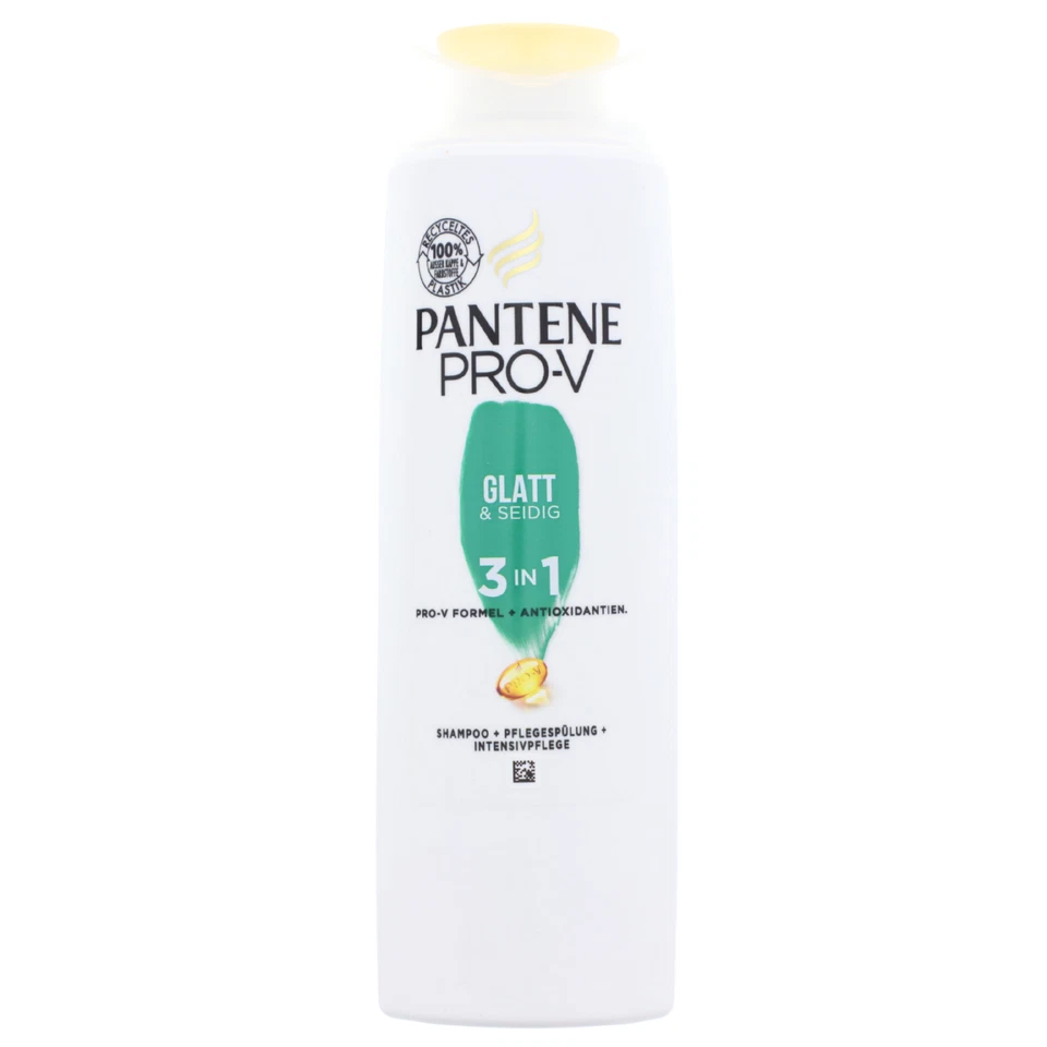 5 x Pantene Pro-V Glatt & Seidig 3in1 je 250ml Shampoo Spülung Pflege - Bild 2 von 3