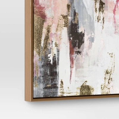 (2er Set) 16"x20" Folie Abstrakt Leinwand Gerahmte Kunst - Schwelle - Bild 4 von 4