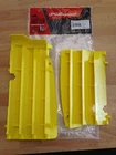 SUZUKI RMZ 450 RMZ450 2008 -2017  POLISPORT RADIATOR LOUVRES RAD GUARDS  YELLOW