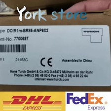 NEW TURCK Photoelectric Sensor DOIR1m-BR85-ANP6X2 Spot Goods Expedited Shippig