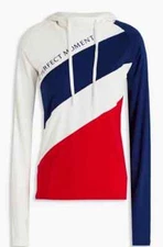 PERFECT MOMENT Women's Hooded Base Layer Long Sleeve Top LARGE BNWT Ski Sports