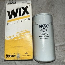 WIX 33342 Secondary Fuel Filter. Made In Usa Free Shipping.