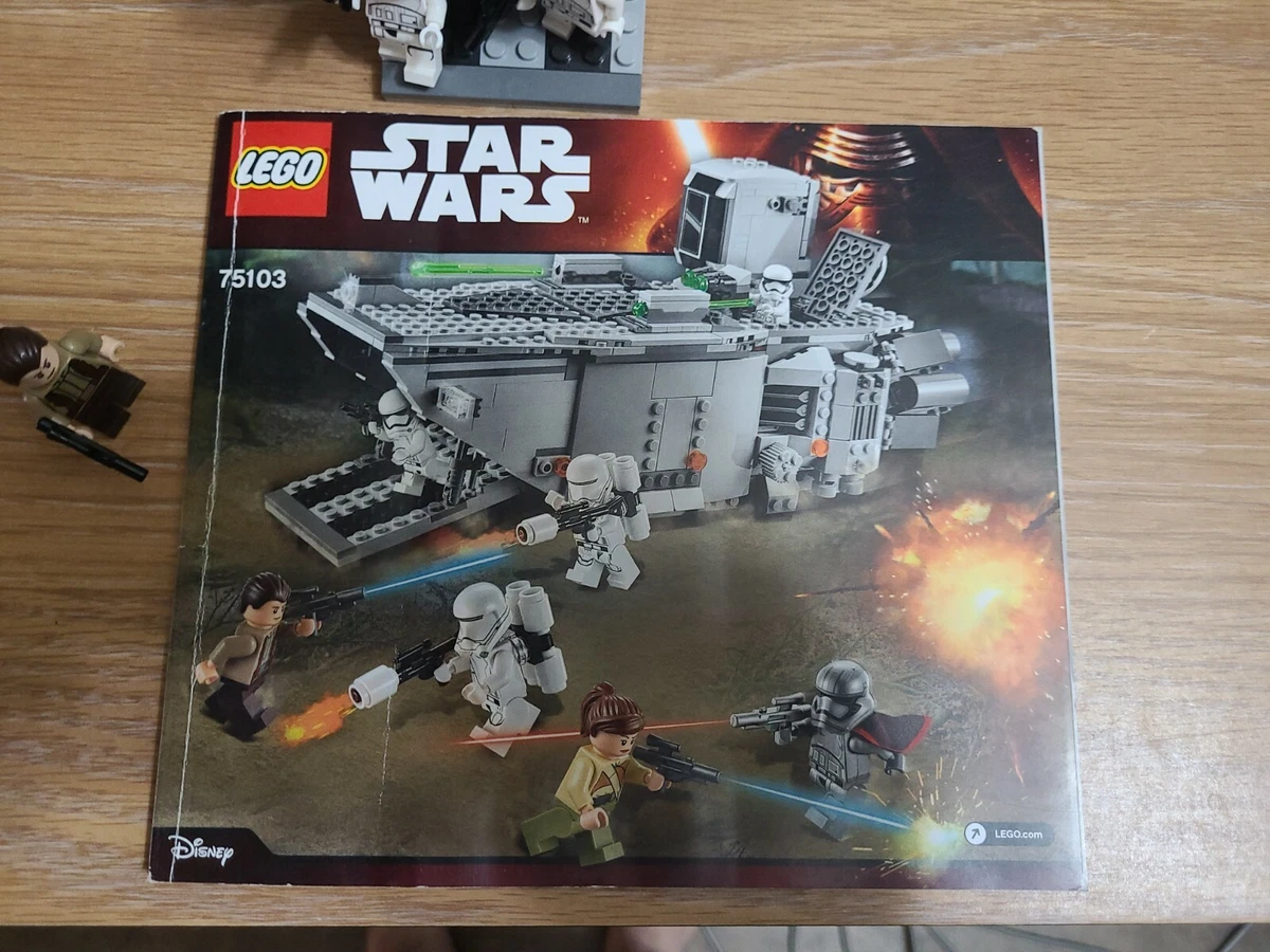 Lego first order transporter cheap 75103
