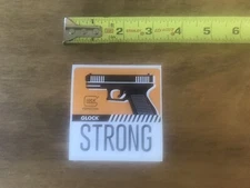 Glock Strong Shot Show 2024   Logo Sticker/ Decal  Gun Tactical AR AK Approx 3”