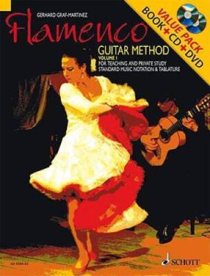 Flamenco Guitar Method Volume 1: Book/CD/DVD Pack (Schott) - Paperback - GOOD