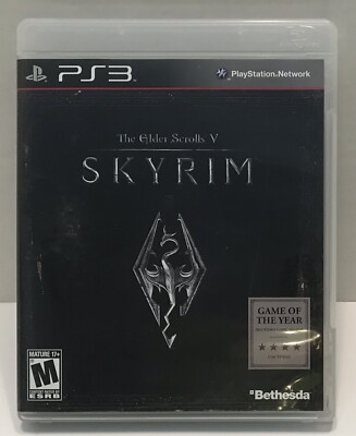 The Elder Scrolls V: Skyrim (Sony PlayStation 3 PS3, 2011) - Tested ...