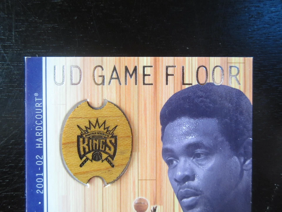 2001-02 UD Hardcourt Game Floor # CW CHRIS WEBBER Floor Card - Image 3 of 4