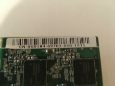 0G9184 DELL Radeon X600 PRO 256MB Low Profile PCI Express x16