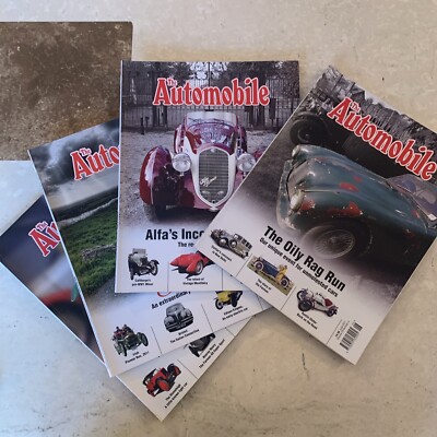 The Automobile Magazines Bundle Of 4  May June July August From 2011