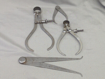 Lot of 4 Vintage Firm Joint Calipers  Wright Mach. Co.