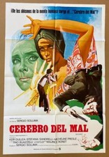 Póster original de la película Stefania Sandrelli Dullea Diablo en el cerebro 1972 27x41 2828
