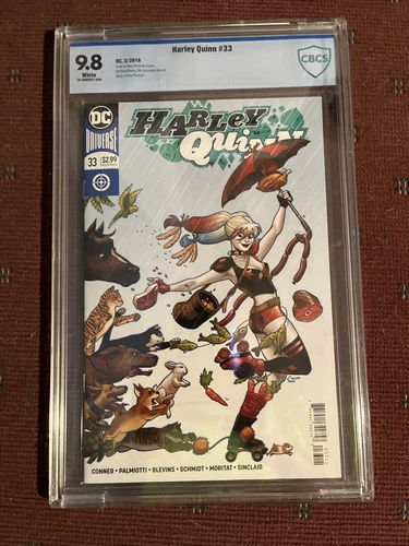 Harley Quinn 33 CBCS 9.8 White Pages