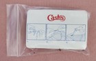 Cash's Iron On Name Tape Vintage,  Name Tag Glue, 4 Dozen Tapes