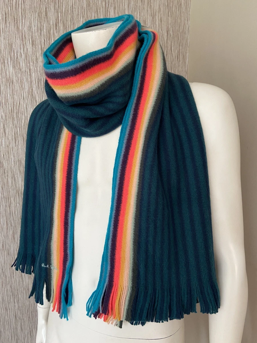 paul smith artist stripe scarf