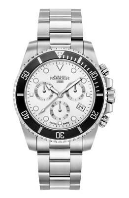 Roamer Herren Armbanduhr Deep Sea 100 Armband Stainless Steel 851837 41 15 20