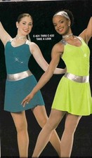 Jazz Lyrical Dance Costume Artstone Skate Dress Pageant Take a Look 631