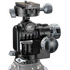 BAFANG Geared Tripod Head with Quick Release Plate,360 Panoramic Geared Head